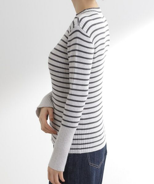 grove / グローブ ニット・セーター | 【吸湿発熱／帯電防止】ハイネックリブプルオーバー | 詳細22