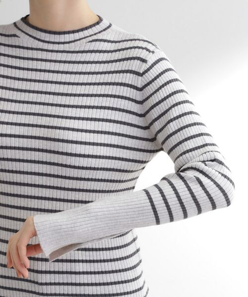 grove / グローブ ニット・セーター | 【吸湿発熱／帯電防止】ハイネックリブプルオーバー | 詳細25