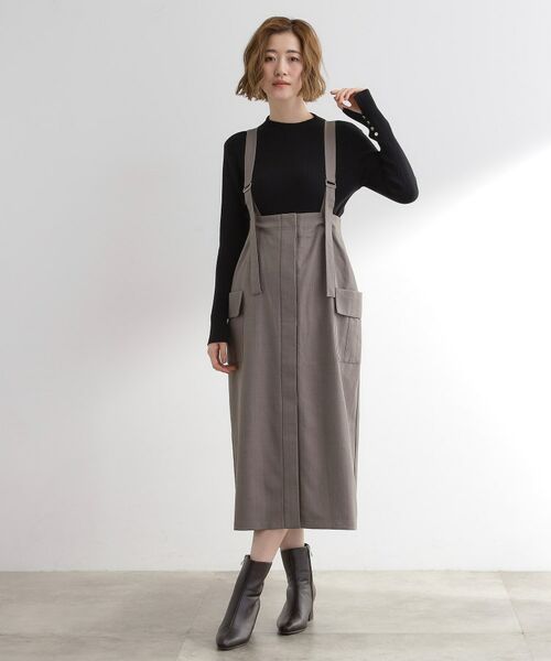 grove / グローブ ニット・セーター | 【吸湿発熱／帯電防止】ハイネックリブプルオーバー | 詳細3