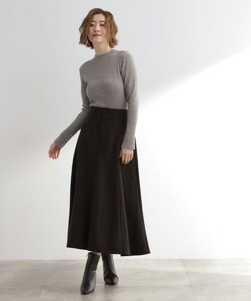 grove / グローブ ニット・セーター | 【吸湿発熱／帯電防止】ハイネックリブプルオーバー | 詳細7