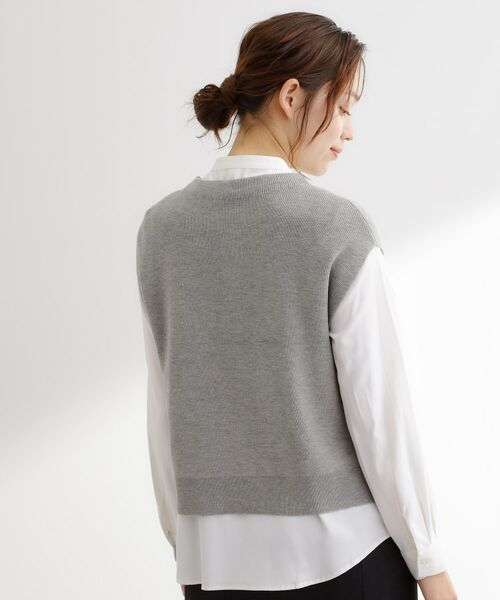 grove / グローブ その他トップス | ニットベスト×シャツセット | 詳細14