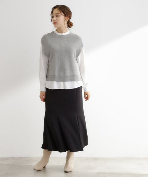 grove / グローブ その他トップス | ニットベスト×シャツセット | 詳細15