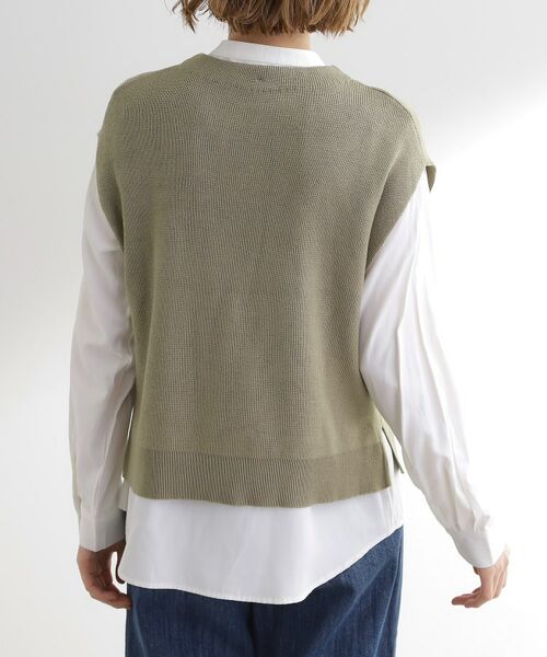 grove / グローブ その他トップス | ニットベスト×シャツセット | 詳細18