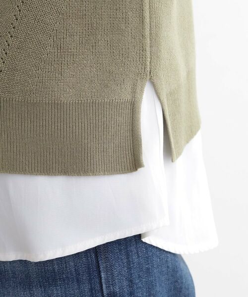 grove / グローブ その他トップス | ニットベスト×シャツセット | 詳細25