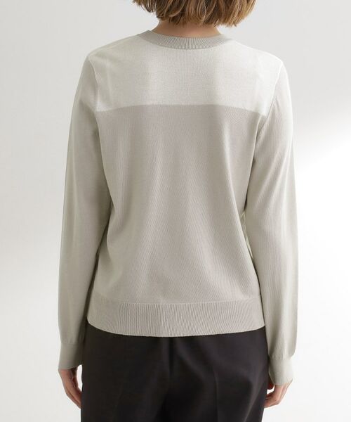 grove / グローブ ニット・セーター | 【アンサンブル対応】バイカラー切替ニット | 詳細15
