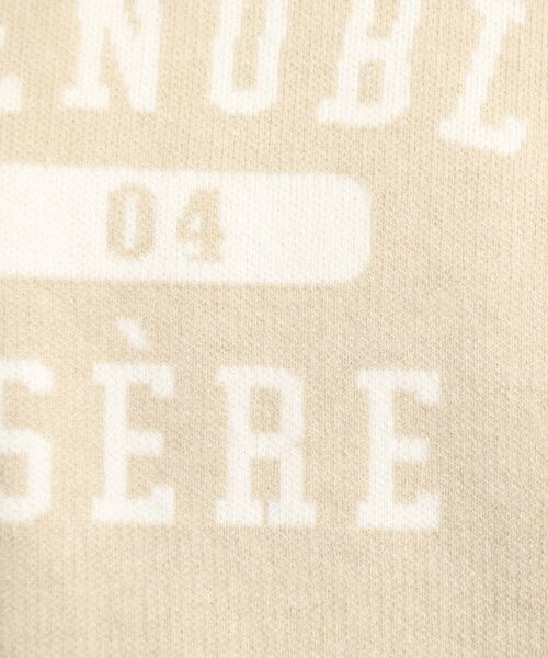 grove / グローブ ニット・セーター | カレッジロゴキーネックニット | 詳細4