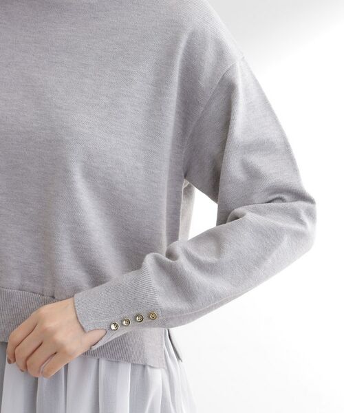 grove / グローブ ニット・セーター | 裾レイヤードニットプルオーバー | 詳細17