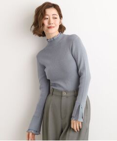 grove / グローブ ニット・セーター | プリーツレイヤードニットプルオーバー