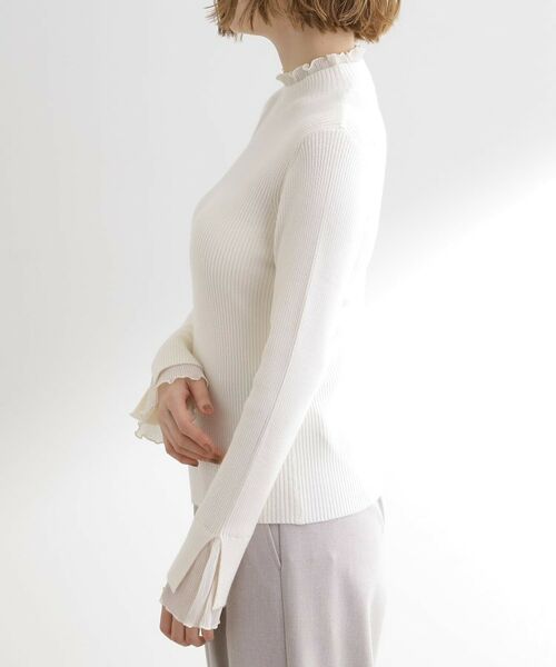 grove / グローブ ニット・セーター | プリーツレイヤードニットプルオーバー | 詳細20