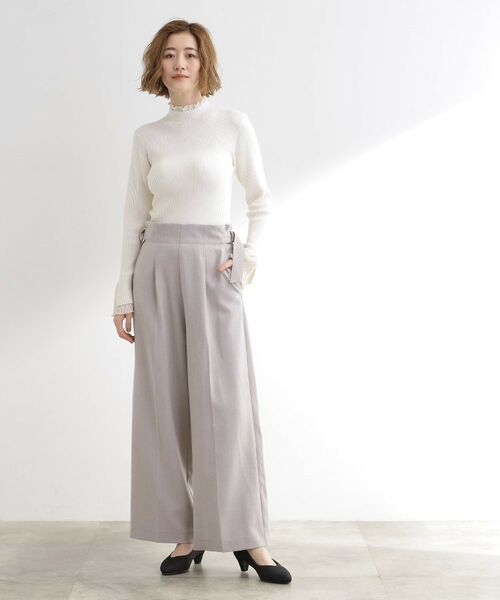 grove / グローブ ニット・セーター | プリーツレイヤードニットプルオーバー | 詳細3