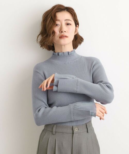 grove / グローブ ニット・セーター | プリーツレイヤードニットプルオーバー | 詳細9