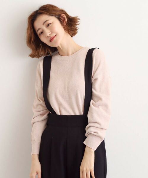 grove / グローブ ニット・セーター | ラメモールヤーンプルオーバーニット | 詳細5