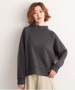 REMI RELIEF/レミレリーフ】別注ハーフzipスウェット