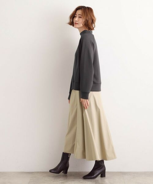 grove / グローブ スウェット | モックネックダンボールスウェット | 詳細3