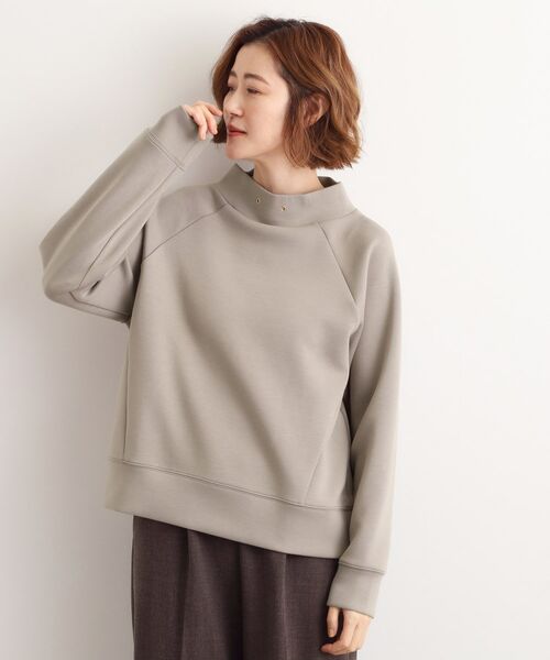 grove / グローブ スウェット | モックネックダンボールスウェット | 詳細5