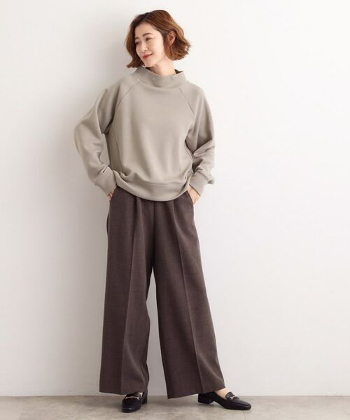 grove / グローブ スウェット | モックネックダンボールスウェット | 詳細6