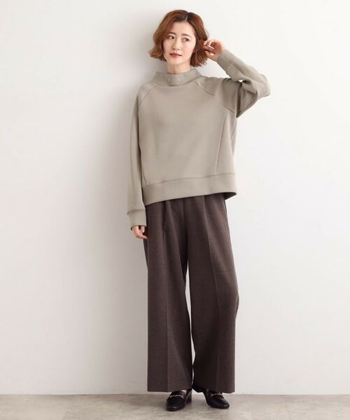 grove / グローブ スウェット | モックネックダンボールスウェット | 詳細7