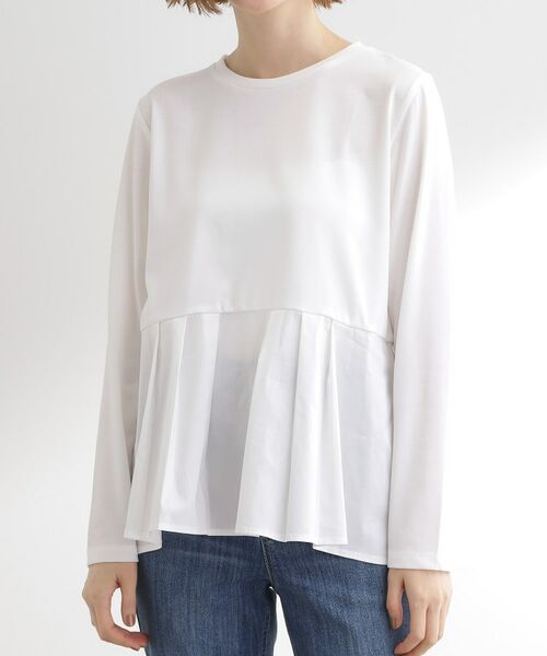 grove / グローブ カットソー | 裾切替タックペプラムTシャツ | 詳細13