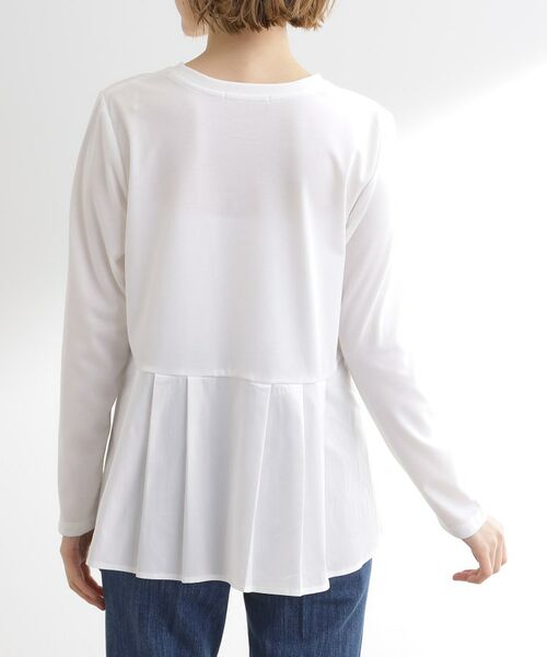 grove / グローブ カットソー | 裾切替タックペプラムTシャツ | 詳細15