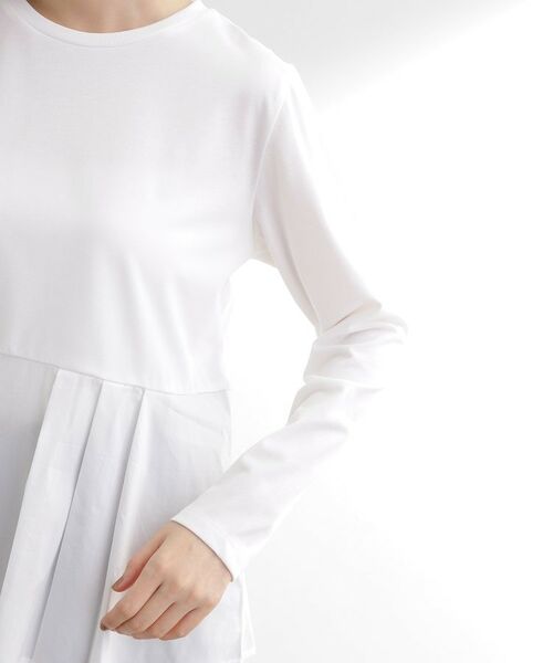 grove / グローブ カットソー | 裾切替タックペプラムTシャツ | 詳細17