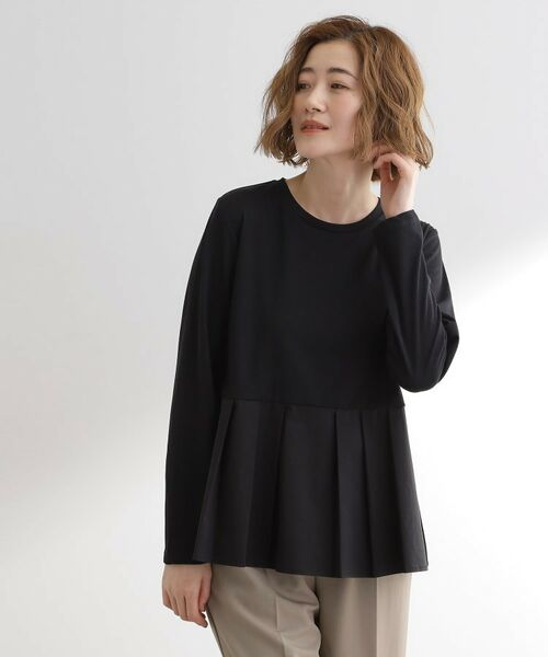 grove / グローブ カットソー | 裾切替タックペプラムTシャツ | 詳細5