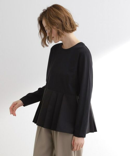 grove / グローブ カットソー | 裾切替タックペプラムTシャツ | 詳細6