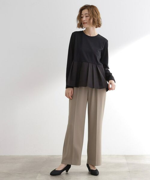 grove / グローブ カットソー | 裾切替タックペプラムTシャツ | 詳細7