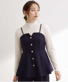 grove / グローブ カットソー | 毎日にちょうどいい、テレコメロータートルネック