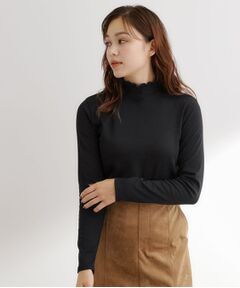 grove / グローブ カットソー | 毎日にちょうどいい、テレコメロータートルネック