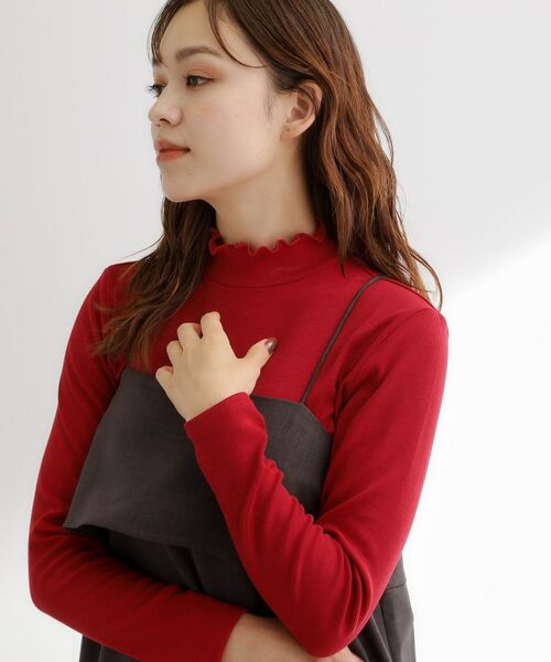 grove / グローブ カットソー | 毎日にちょうどいい、テレコメロータートルネック | 詳細14