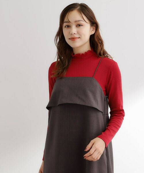 grove / グローブ カットソー | 毎日にちょうどいい、テレコメロータートルネック | 詳細15