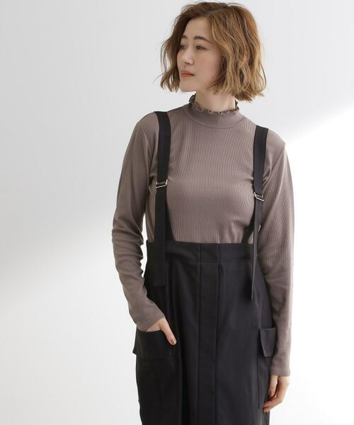 grove / グローブ カットソー | 毎日にちょうどいい、テレコメロータートルネック | 詳細2