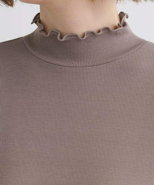 grove / グローブ カットソー | 毎日にちょうどいい、テレコメロータートルネック | 詳細21