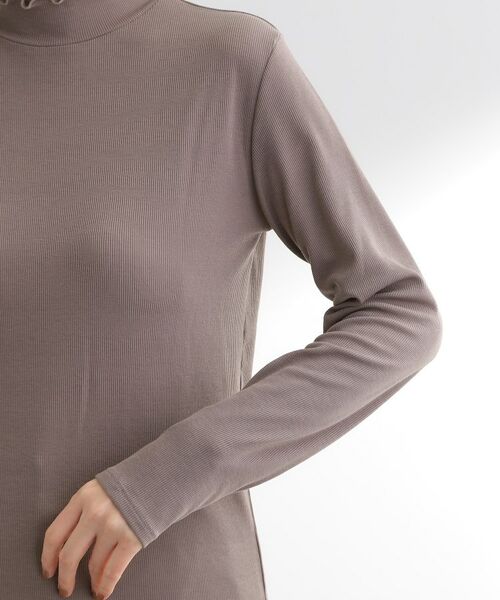 grove / グローブ カットソー | 毎日にちょうどいい、テレコメロータートルネック | 詳細22