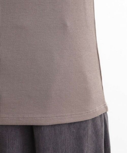 grove / グローブ カットソー | 毎日にちょうどいい、テレコメロータートルネック | 詳細23