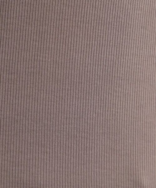 grove / グローブ カットソー | 毎日にちょうどいい、テレコメロータートルネック | 詳細4