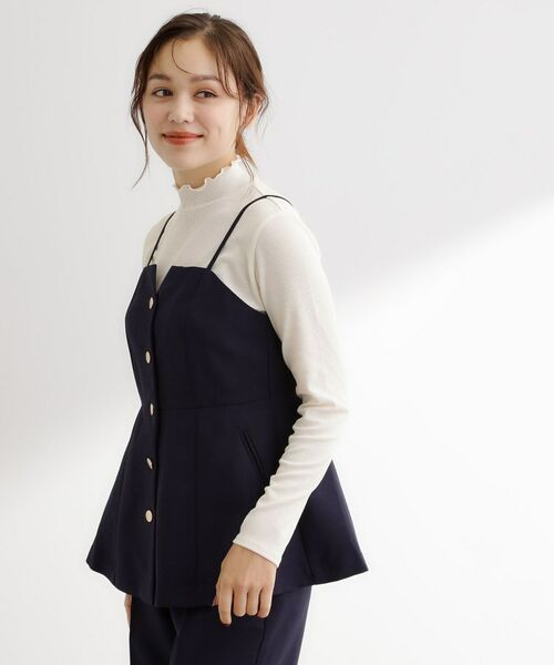 grove / グローブ カットソー | 毎日にちょうどいい、テレコメロータートルネック | 詳細5