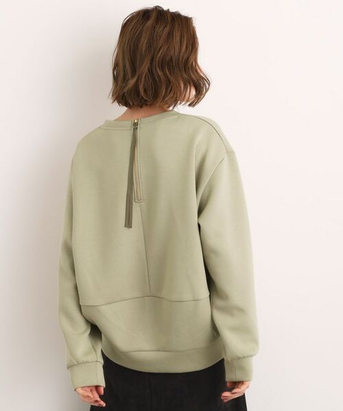 grove / グローブ スウェット | ダンボールコクーンシルエットプルオーバー(カーキ(027))