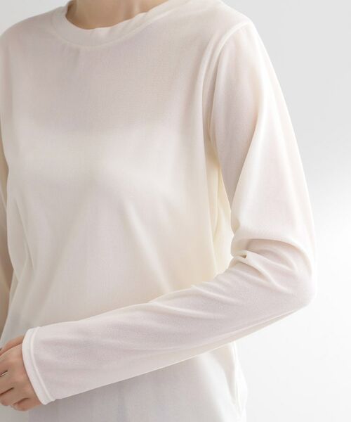 grove / グローブ カットソー | シアーカットベロアロンT | 詳細13