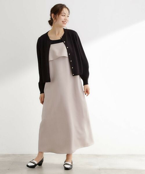 grove / グローブ カーディガン・ボレロ | 【毛玉軽減／洗える】編地切替カーディガン | 詳細11