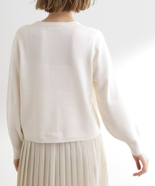 grove / グローブ カーディガン・ボレロ | 【毛玉軽減／洗える】編地切替カーディガン | 詳細24