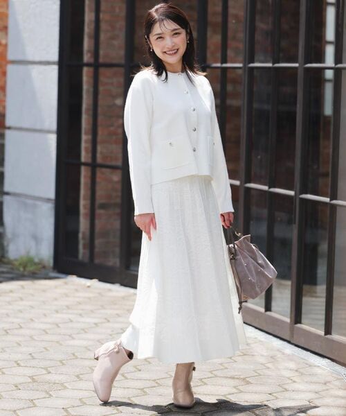 grove / グローブ カーディガン・ボレロ | 【石川梨華さん着用】ジャケットライク総針カーディガン【SET UP対応】 | 詳細1