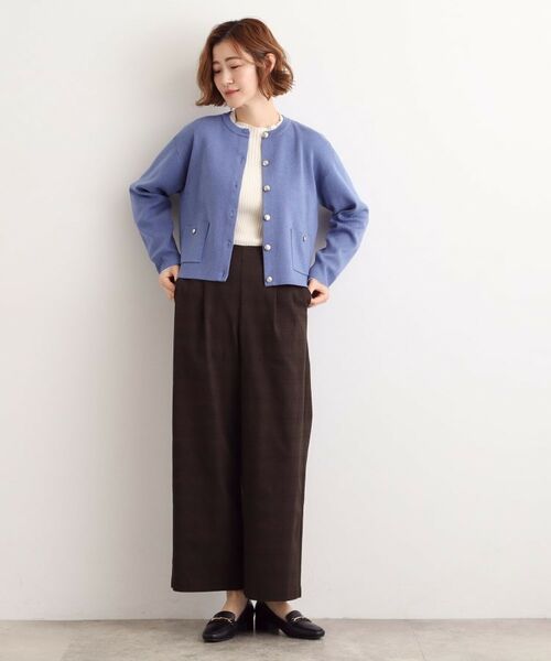 grove / グローブ カーディガン・ボレロ | 【石川梨華さん着用】ジャケットライク総針カーディガン【SET UP対応】 | 詳細12