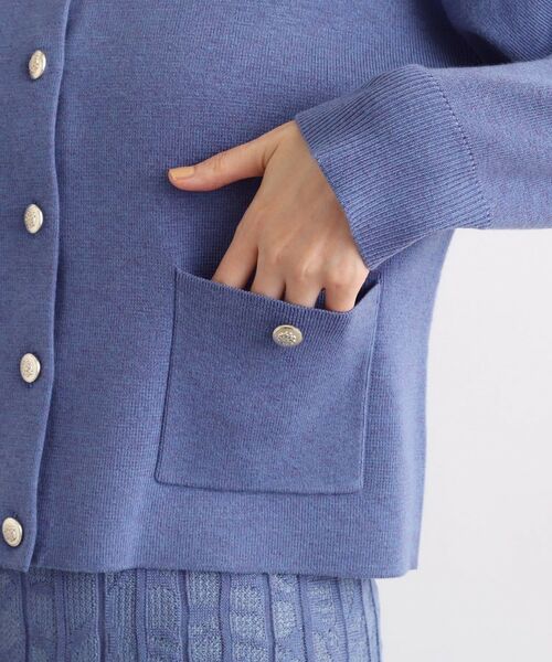 grove / グローブ カーディガン・ボレロ | 【石川梨華さん着用】ジャケットライク総針カーディガン【SET UP対応】 | 詳細20