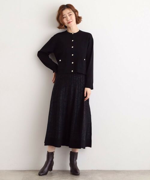 grove / グローブ カーディガン・ボレロ | 【石川梨華さん着用】ジャケットライク総針カーディガン【SET UP対応】 | 詳細9