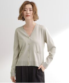 grove / グローブ カーディガン・ボレロ | 【アンサンブル対応】金ボタンVネックカーディガン