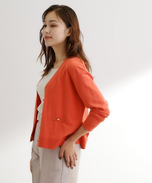 grove / グローブ カーディガン・ボレロ | 【アンサンブル対応】金ボタンVネックカーディガン | 詳細10