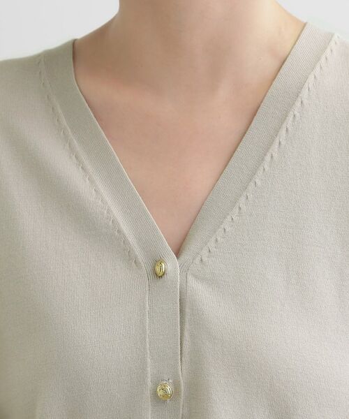 grove / グローブ カーディガン・ボレロ | 【アンサンブル対応】金ボタンVネックカーディガン | 詳細16