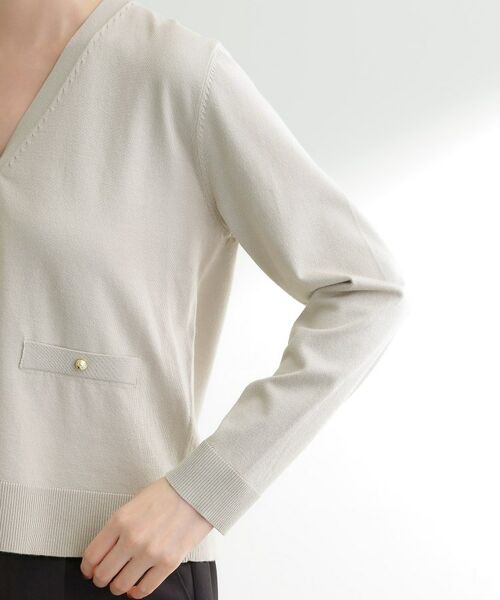 grove / グローブ カーディガン・ボレロ | 【アンサンブル対応】金ボタンVネックカーディガン | 詳細17