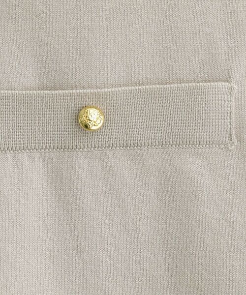 grove / グローブ カーディガン・ボレロ | 【アンサンブル対応】金ボタンVネックカーディガン | 詳細4